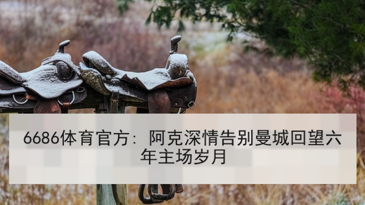 6686体育官方: 阿克深情告别曼城回望六年主场岁月
